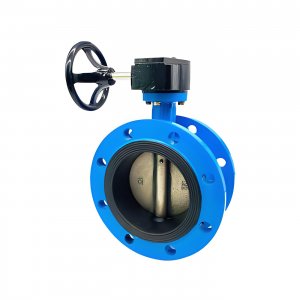 DN125，DN150法蘭式蝸輪蝸桿蝶閥1.6Mpa